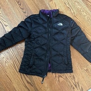 North face girls 14-16 winter coat , used